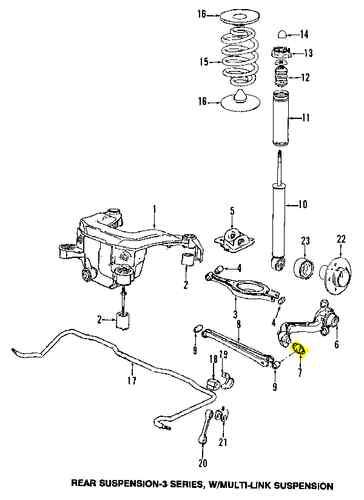 Bmw 33326770786 genuine oem factory original bushings