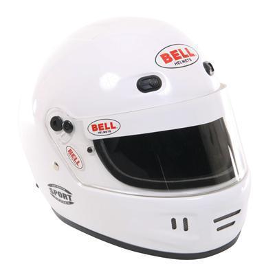Bell racing sport helmet 2022090 medium white snell sa2010