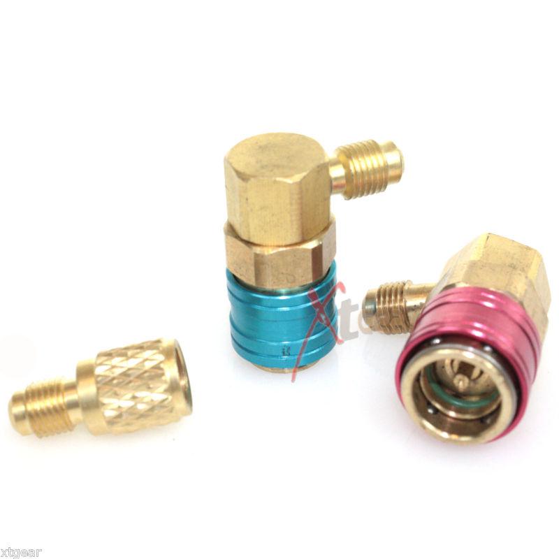 Purchase R12 To R134a A/C Manifold Gauge Conversion Kit High Low Angle