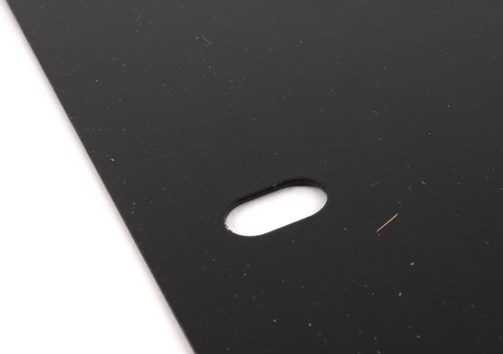 BMW Roundel Logo Front Vanity License Plate - Black Finish - GENUINE OEM ITEM, US $42.00, image 3