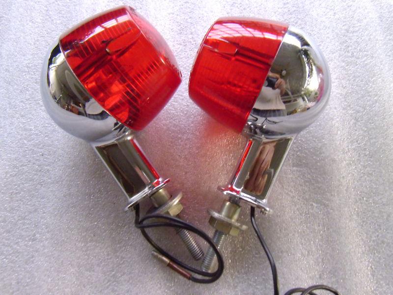 Vintage  yamaha  enduro rear turn signals at ct  1971 -73