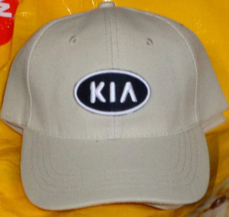 Kia   hat / cap   tan / black logo
