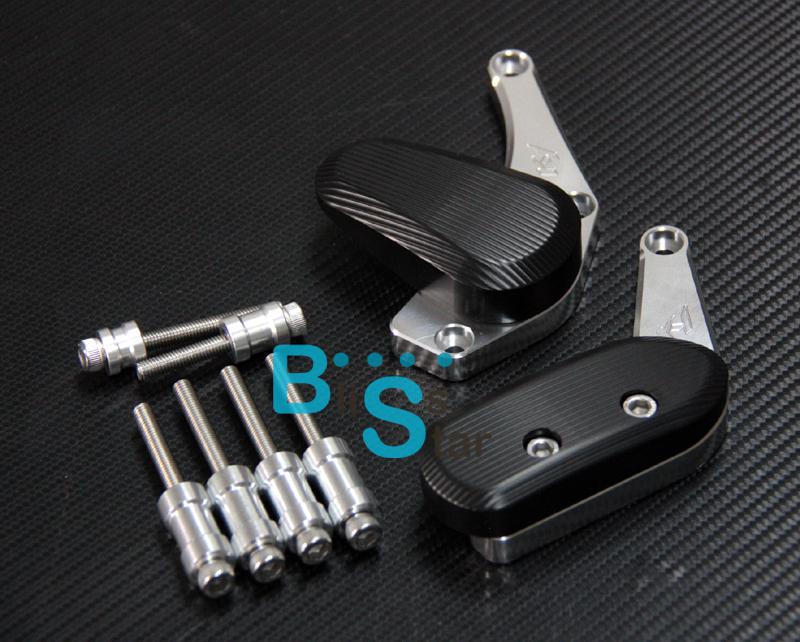 Cnc engine cover crash pad frame protector slider fit suzuki gsx-r gsxr 1000