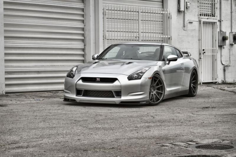 Nissan r35 gtr gt-r hre wheels hd poster super car b&w print multiple size