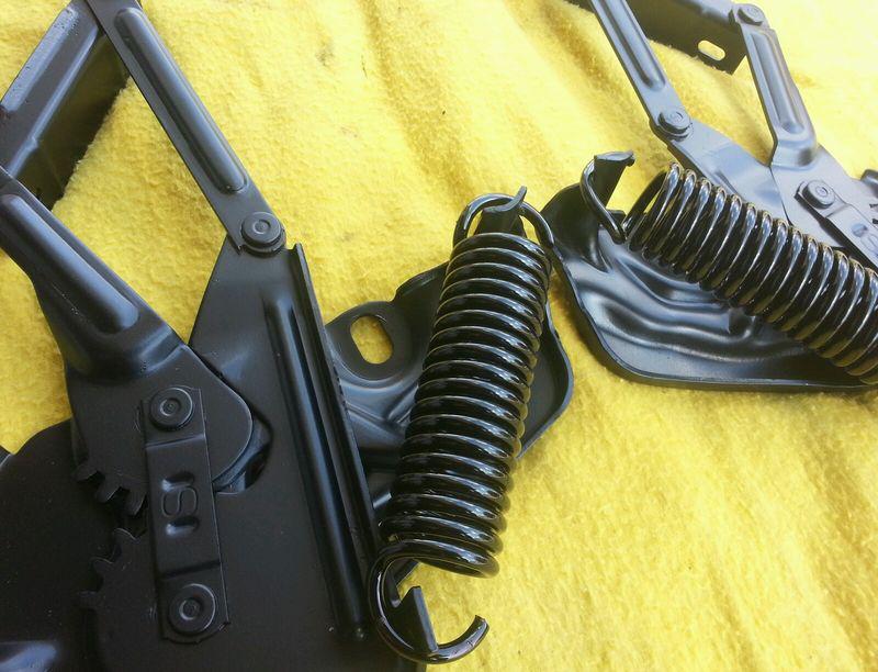 1960-1964 Dodge Chrysler Plymouth Desoto Hood Hinges Powdercoated Satin Black , US $99.00, image 3