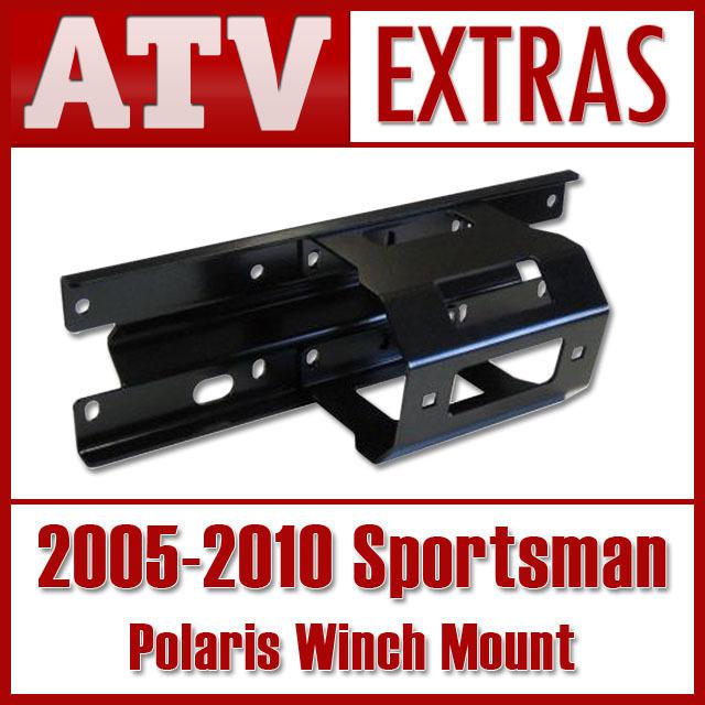 Polaris 2005-2010 sportsman winch mount