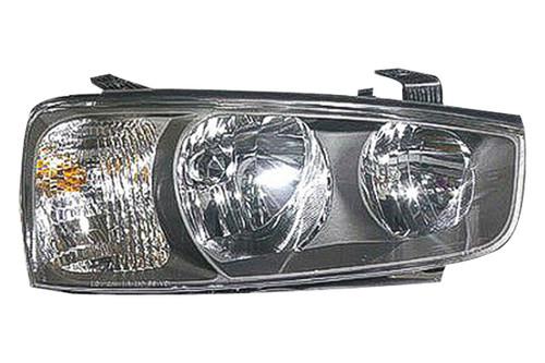 Replace hy2503122 - 01-03 fits hyundai elantra front rh headlight assembly
