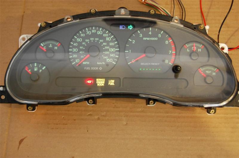 Purchase 03 MUSTANG GT 150 MPH INSTRUMENT GAUGE CLUSTER in Crown Point