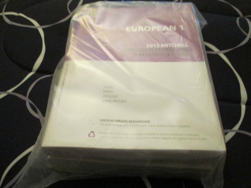 Mitchell collision estimating & reference guide 2012 european new 