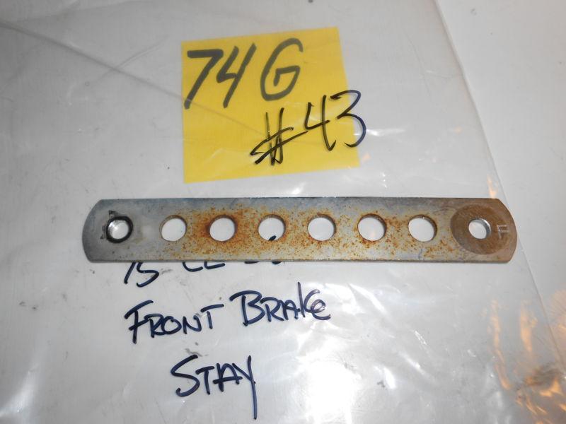 1975 honda cl360  front brake stay