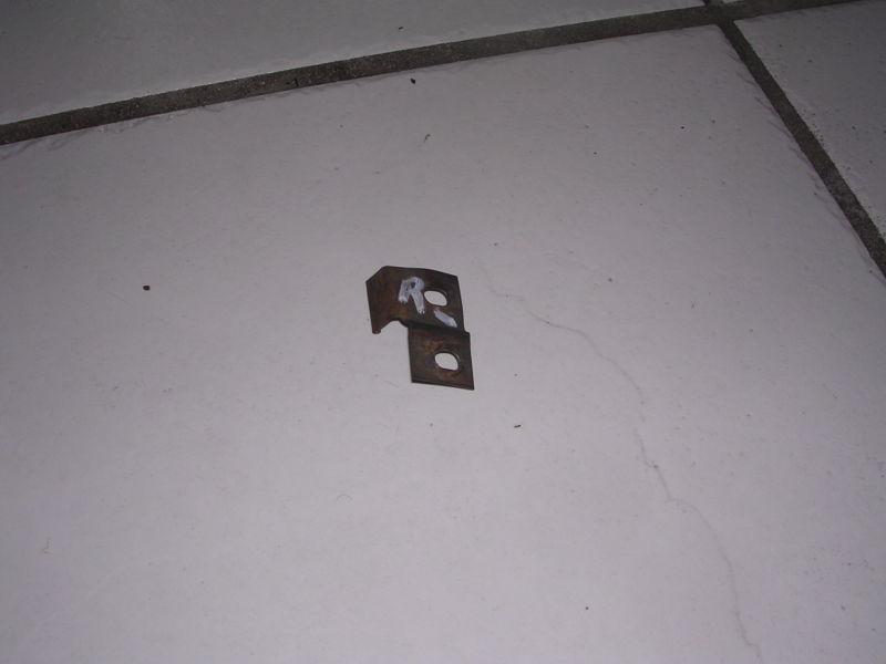 1984-1989 corvette console mounted latch metal catch gm