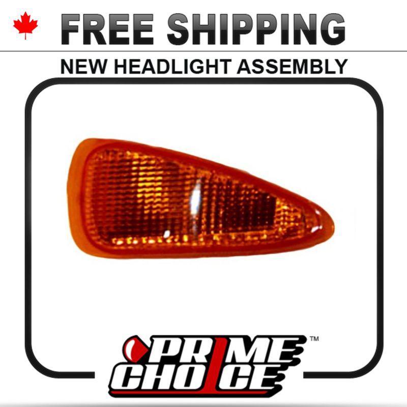 Turn signal light/parking lamp corner assembly for right hand passenger side rh