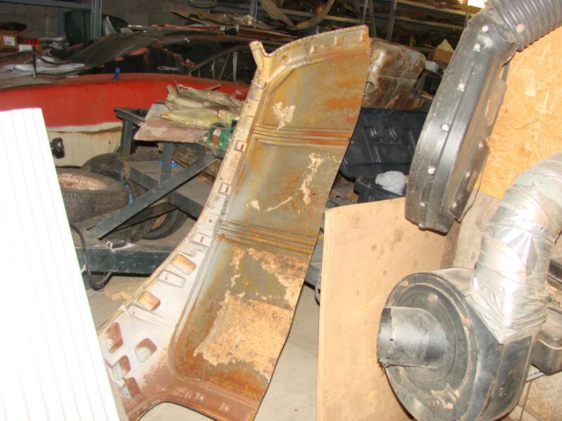 1968 1969 1970 dodge charger roof skin under braces support passenger side part