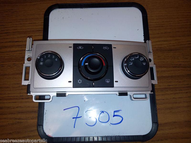 10-12 chevrolet malibu 28272781 climate temperature control unit a/c heat