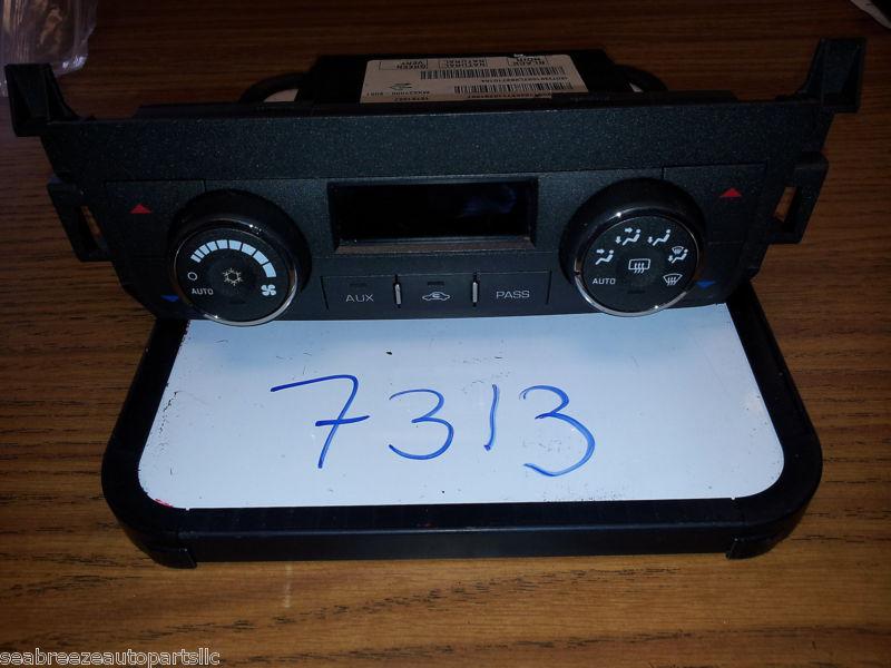 07-11 cadillac dts 15791557 climate temperature control unit a/c heat