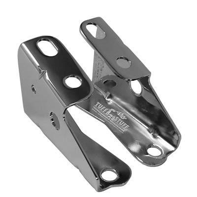 Tuff stuff performance brake booster bracket steel chrome angled style gm each