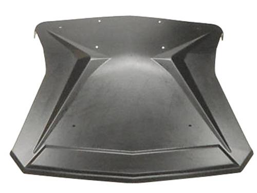 Polaris rzr & rzr-s plastic roof (black) quick install
