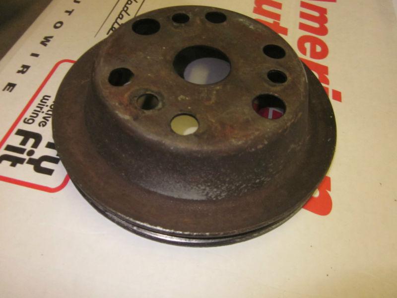 67-68 camaro sb power steering crank pulley