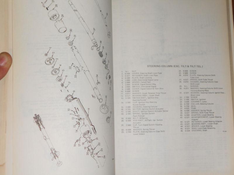 1971-1974 / GMC SPRINT (EL CAMINO?) PARTS BOOK / ORIGINAL PARTS CATALOG, US $74.50, image 5