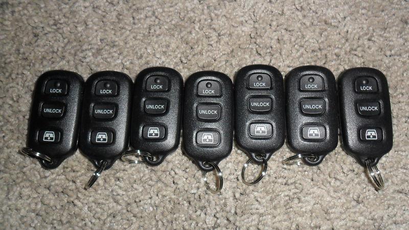 Toyota 4 runner keyless remote keyfob hyq12bbx control entry oem rear window fob