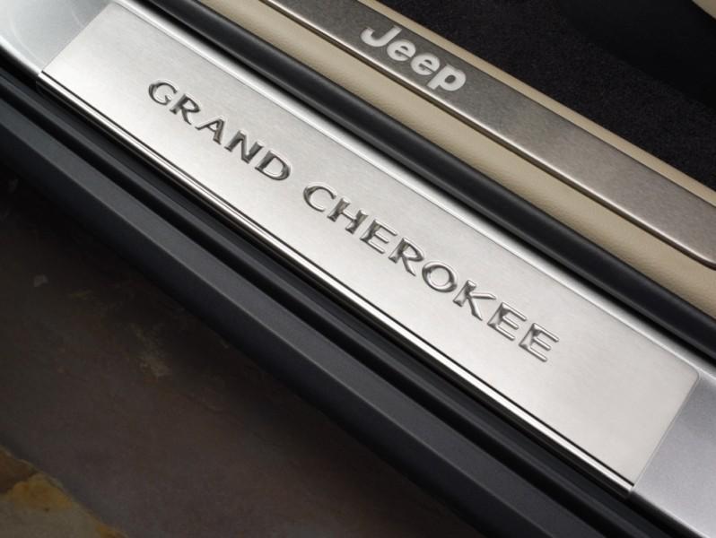 2011-2014 jeep grand cherokee door entry sill plate set mopar 82212118