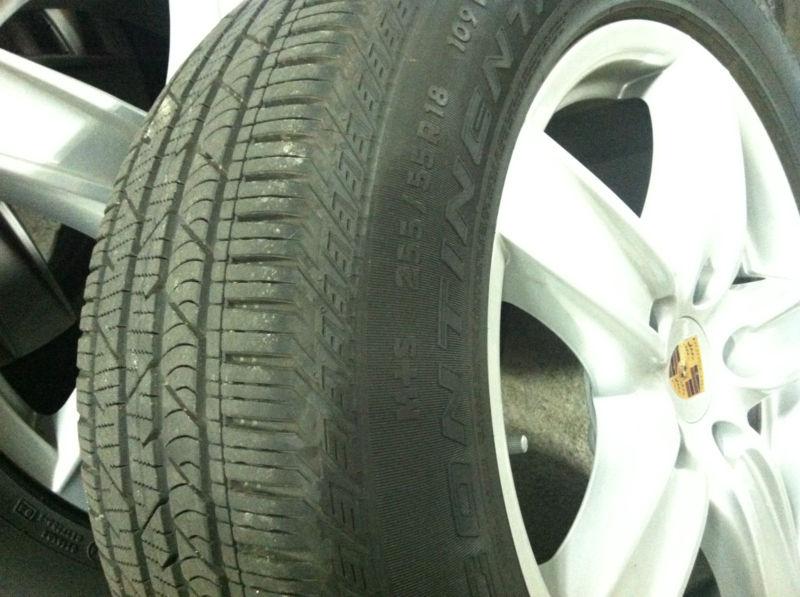 PORSCHE CAYENNE S III WHEELS AND TIRES OEM 18