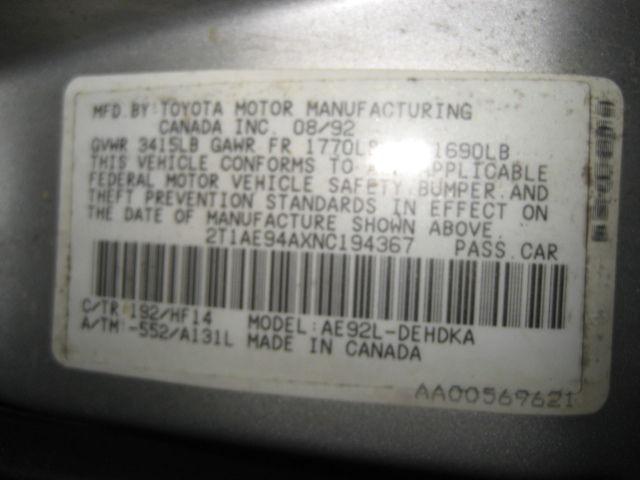 THROTTLE BODY Toyota Corolla 1990 90 1991 91 1992 92 347450, US $89.99, image 6