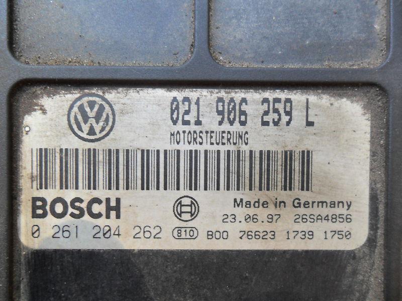 Vw 1996 volkswagen passat ecu ecm engine computer 0261204262 
