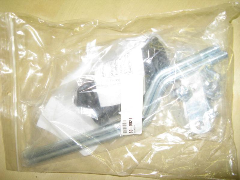 Vespa all px models - windshield mounting kit (no shield) - cuppini italy