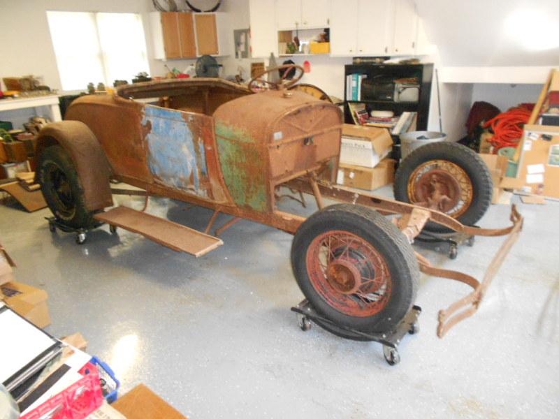  1929 ford model a roadster 1950s hot rod project
