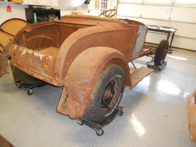 1929 FORD MODEL A ROADSTER 1950s HOT ROD PROJECT, US $4,800.00, image 9