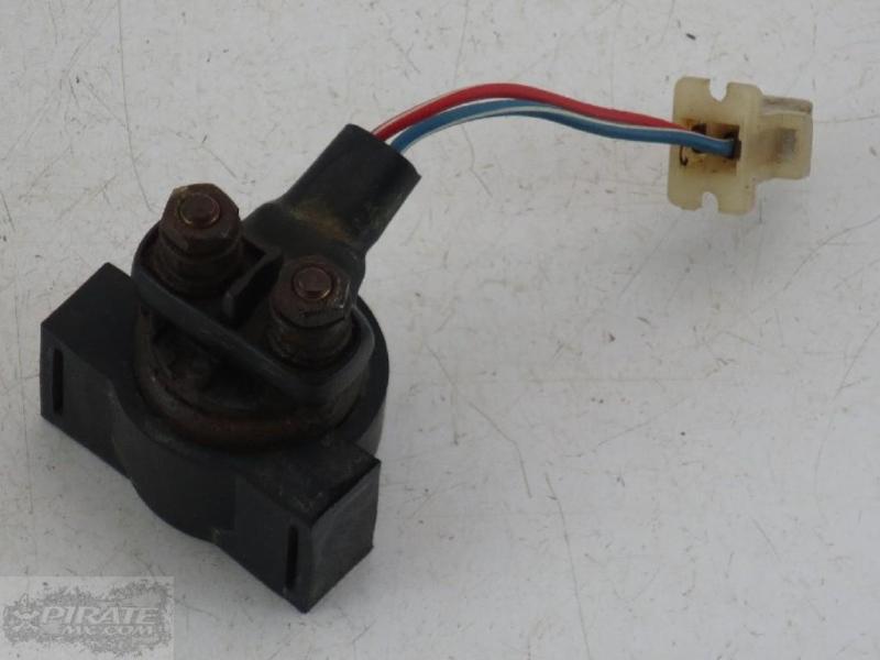 87 yamaha 350 big bear 4x4 ignition starter solenoid #11