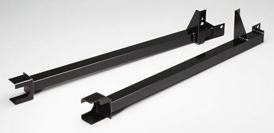 Comp eng subframe connectors bolt-on black steel buick chevy olds pontiac pair