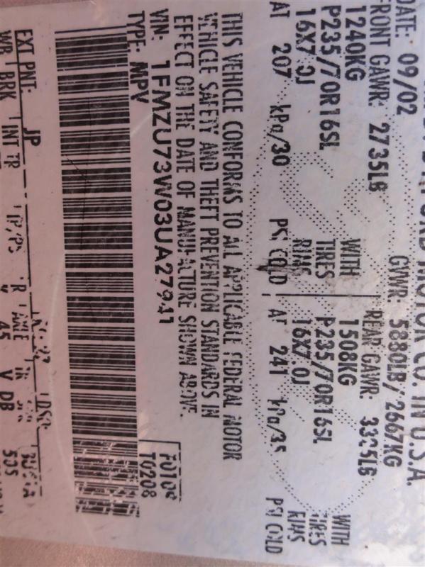 02 03 04 05 ford explorer starter motor 4 dr exc. sport trac 8-280 4.6l