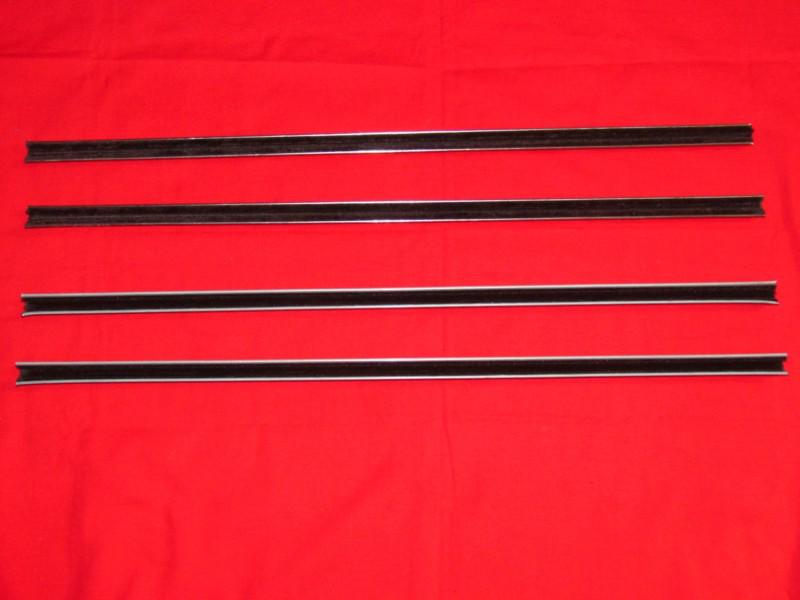 1937 - 1964 cadillac window channel track pair 37 - 64