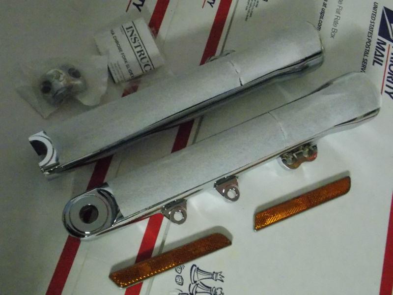 Purchase 2006'08 Harley Dyna Wide Glide / FXDWG Chrome Fork Sliders