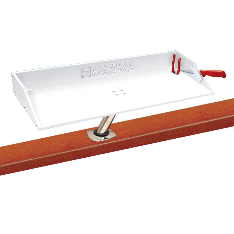 Magma bait & filet mate table w/"levelock" mount - 31" t10-313