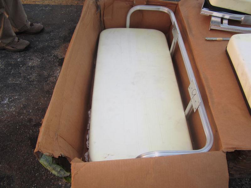 Ez go ezgo rear seat kit converts 2 passenger golf cart to 4 for older carts