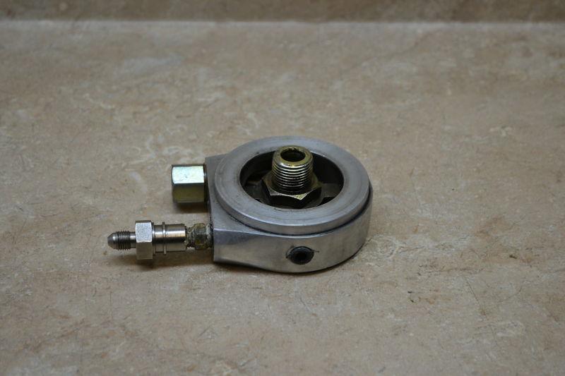 Jdm greddy oil filter sandwich plate mazda fd3s rx7 13b-rew 3rd gen fd rx-7