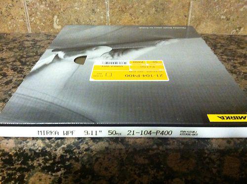 Mirka 400 grit wet/dry sandpaper 21-104-p400