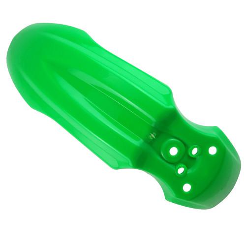 Green pit front plastic fender mud plate f/ honda crf50 xr xr50 ssr dirt bike