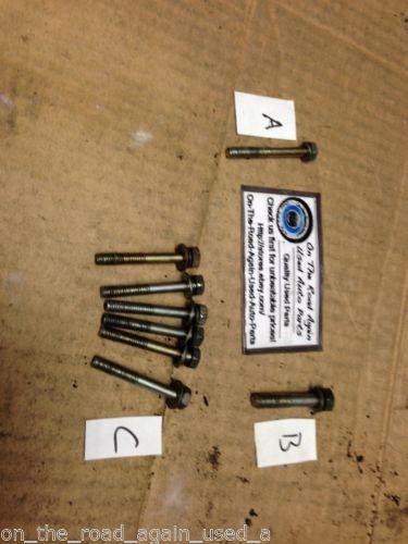 1998 98 99 00 01 nissan altima 2.4l oem front timing chain cover bolts (x1)