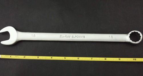 Blue-point tools 18mm metric combination wrench 12 point blpcwm18