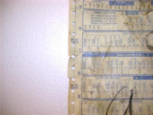 1970 1971 1972 1974 BROADCAST SHEET Charger Challenger Cuda RT, US $314.00, image 3