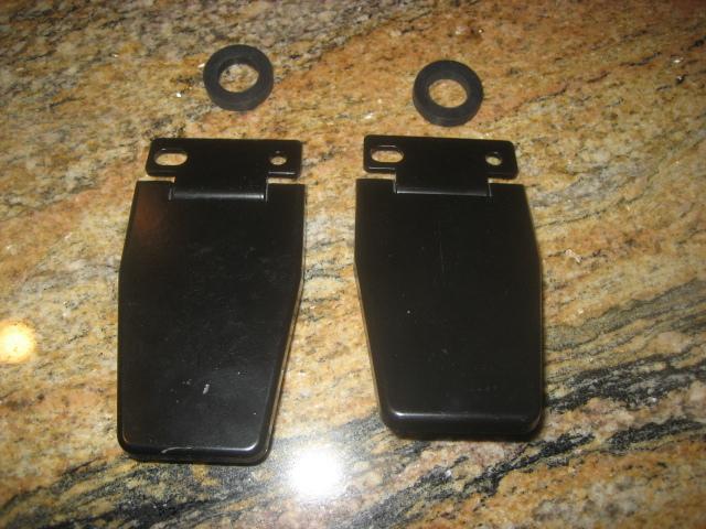 Jeep wrangler yj & tj hardtop lift gate hinge kit - right & left - brand new