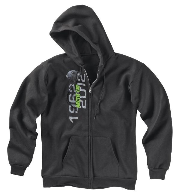Arctic cat 50th anniversary 62-12 hoodie l 2x 2xl 5228-364 5228-368 snowmobile