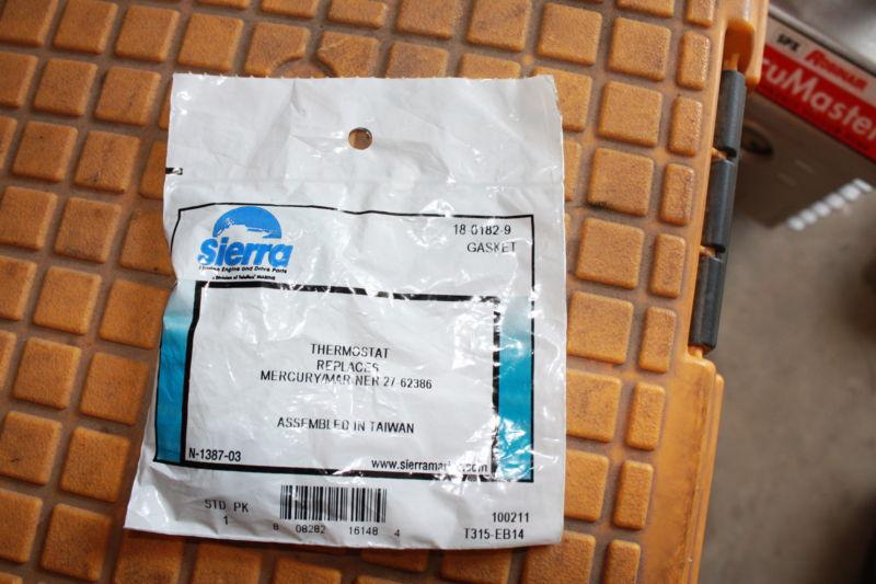 New thermostat gasket sierra omc merc 18-0182 27-62386 310058