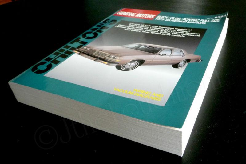 CHILTON'S GENERAL MOTORS 1975-90 FULL SIZE REPAIR MANUAL NEW! Buick Olds Pontiac, US $12.99, image 4