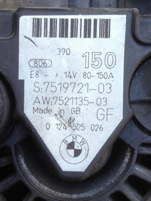 OEM BMW E39 E46 E60 E53 E83 Alternator Belt Tensioner Pulley 120 AMP BOSCH , US $205.00, image 3