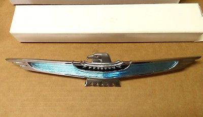 1961 - 1963 ford thunderbird new front hood chrome bird emblem ornament